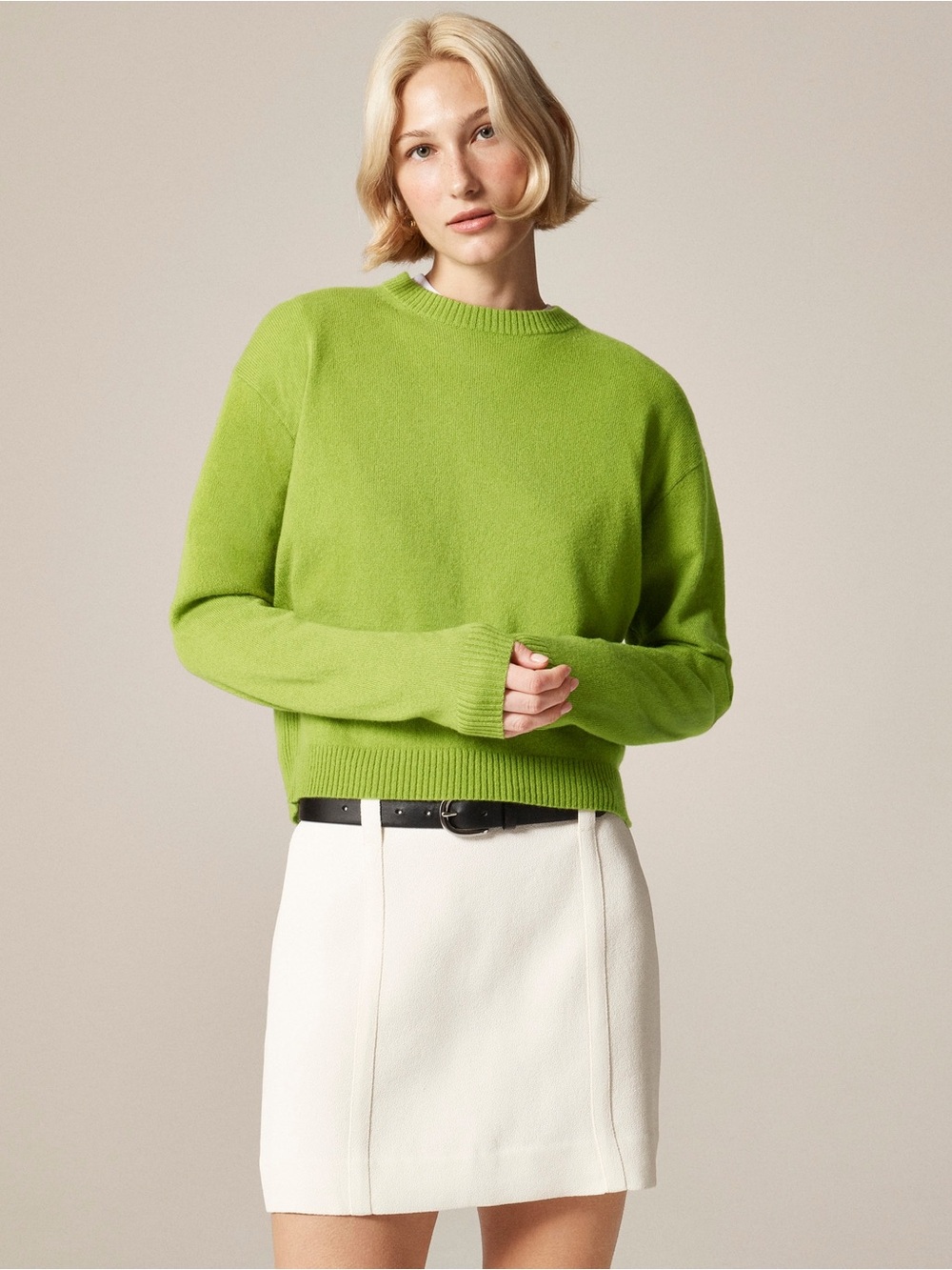 Jcrew Perfect Crewneck cashmere sweater size S